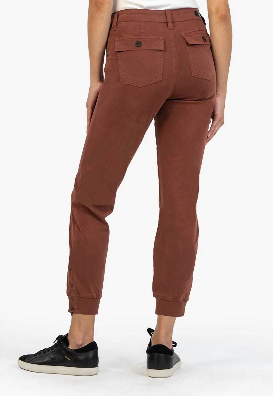 Discount 🎉 Kut From The Kloth 👩 women Chris High Rise Utility Jogger in Nutmeg 🎁 3 Discount 🎉 Kut From The Kloth 👩 women Chris High Rise Utility Jogger in Nutmeg 🎁 - Image 3