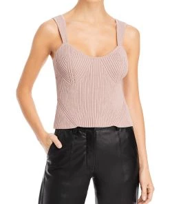 New 🌟 Endless Rose 👩 Womens Corset Style Knit Tank Top ✨