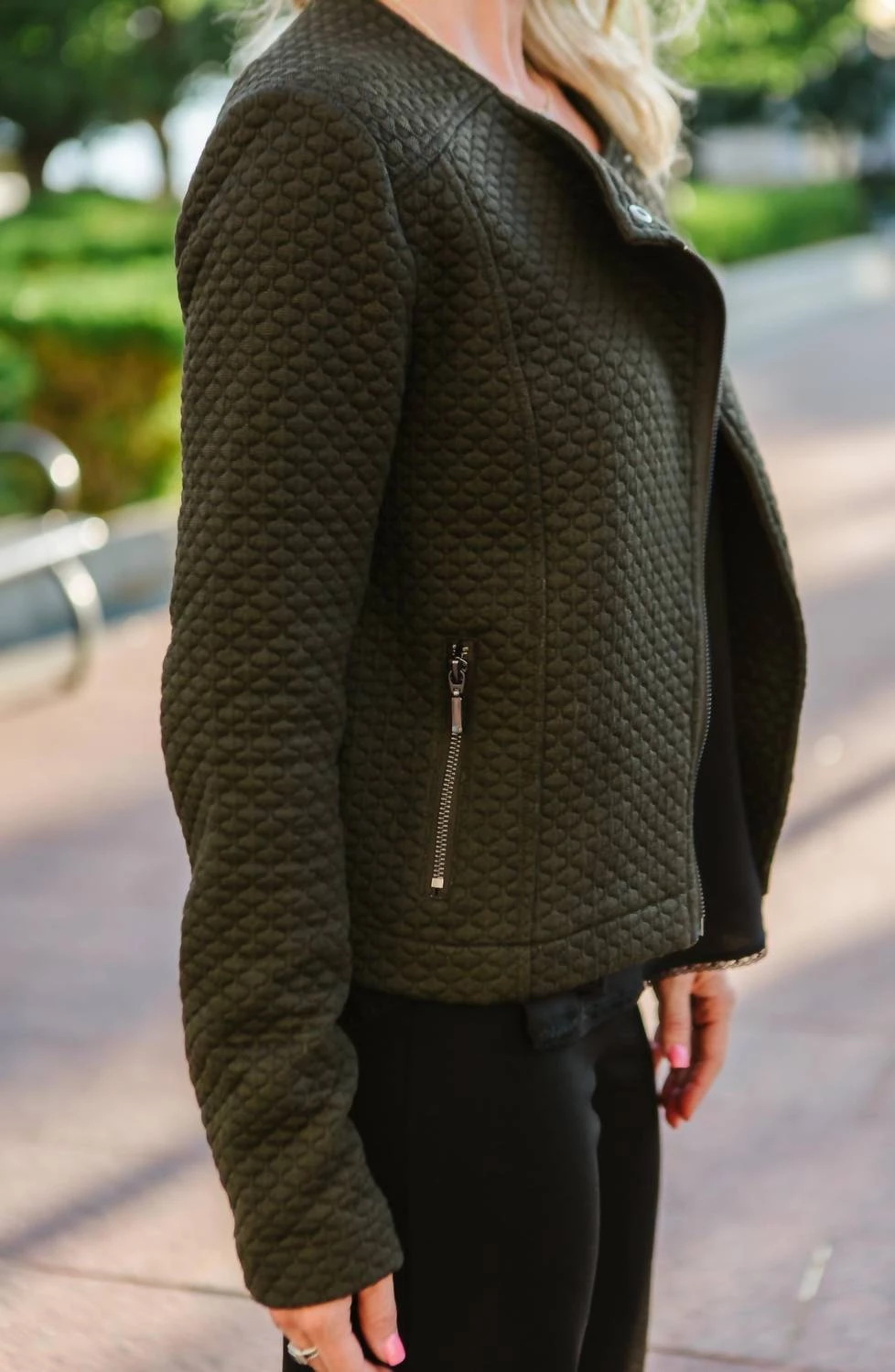 New π Lysse π© women Devoe Quilted Jacket in Olive β¨ 2 New π Lysse π© women Devoe Quilted Jacket in Olive β¨ - Image 2
