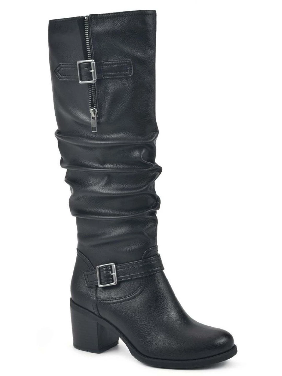 Cheap ๐งจ White Mountain Desirable ๐ฉ Womens Faux Leather Slouchy Knee-High ๐ฅพ Boots โ 1 Cheap ๐งจ White Mountain Desirable ๐ฉ Womens Faux Leather Slouchy Knee-High ๐ฅพ Boots โ