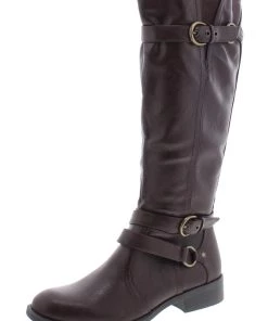 Best reviews of ๐ White Mountain Loyal ๐ฉ Womens Faux Leather Knee-High Riding ๐ฅพ Boots ๐งจ