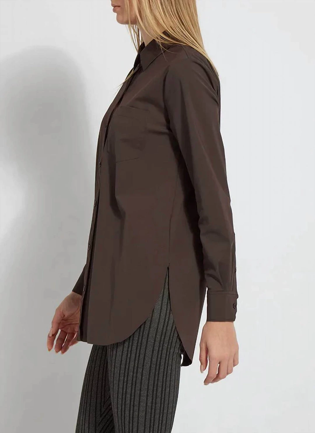 Top 10 👏 Lysse 👩 women Schiffer 👕 Shirt in Double Espresso 😍 2 Top 10 👏 Lysse 👩 women Schiffer 👕 Shirt in Double Espresso 😍 - Image 2