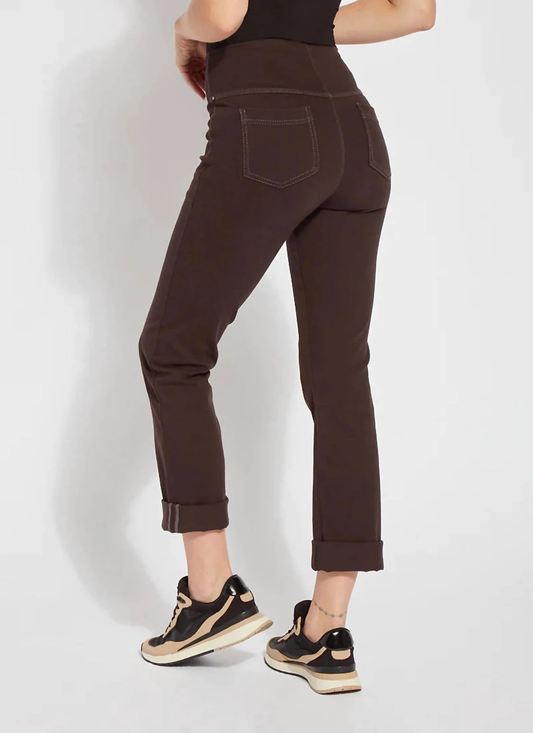 Brand new โจ Lysse ๐ฉ women Boyfriend Denim Pant in Double Espresso ๐ 3 Brand new โจ Lysse ๐ฉ women Boyfriend Denim Pant in Double Espresso ๐ - Image 3