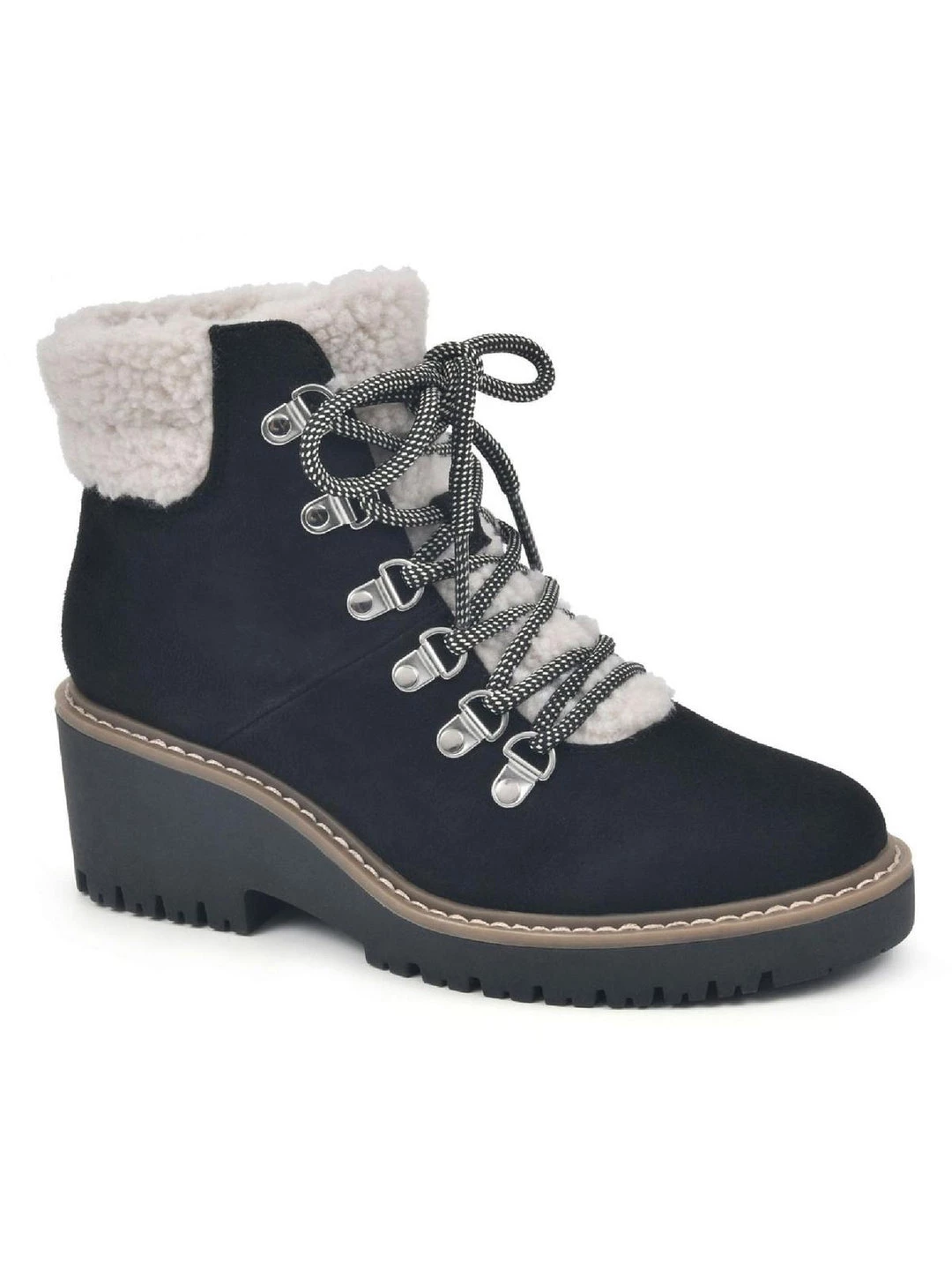 Promo 🔥 White Mountain Dynamite 👩 Womens Faux Suede Lugged Sole Ankle 🥾 Boots 👍 4 Promo 🔥 White Mountain Dynamite 👩 Womens Faux Suede Lugged Sole Ankle 🥾 Boots 👍 - Image 4