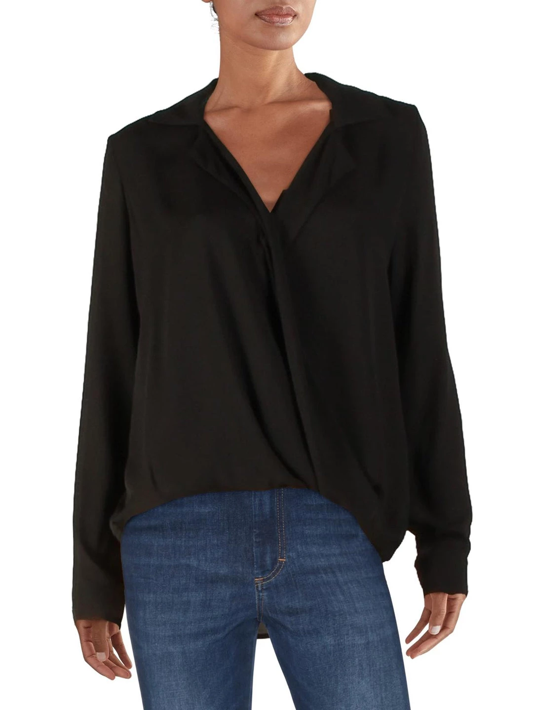 Buy 👏 Endless Rose 👩 Womens Long Sleeve V-Neck Wrap Top 🌟 1 Buy 👏 Endless Rose 👩 Womens Long Sleeve V-Neck Wrap Top 🌟