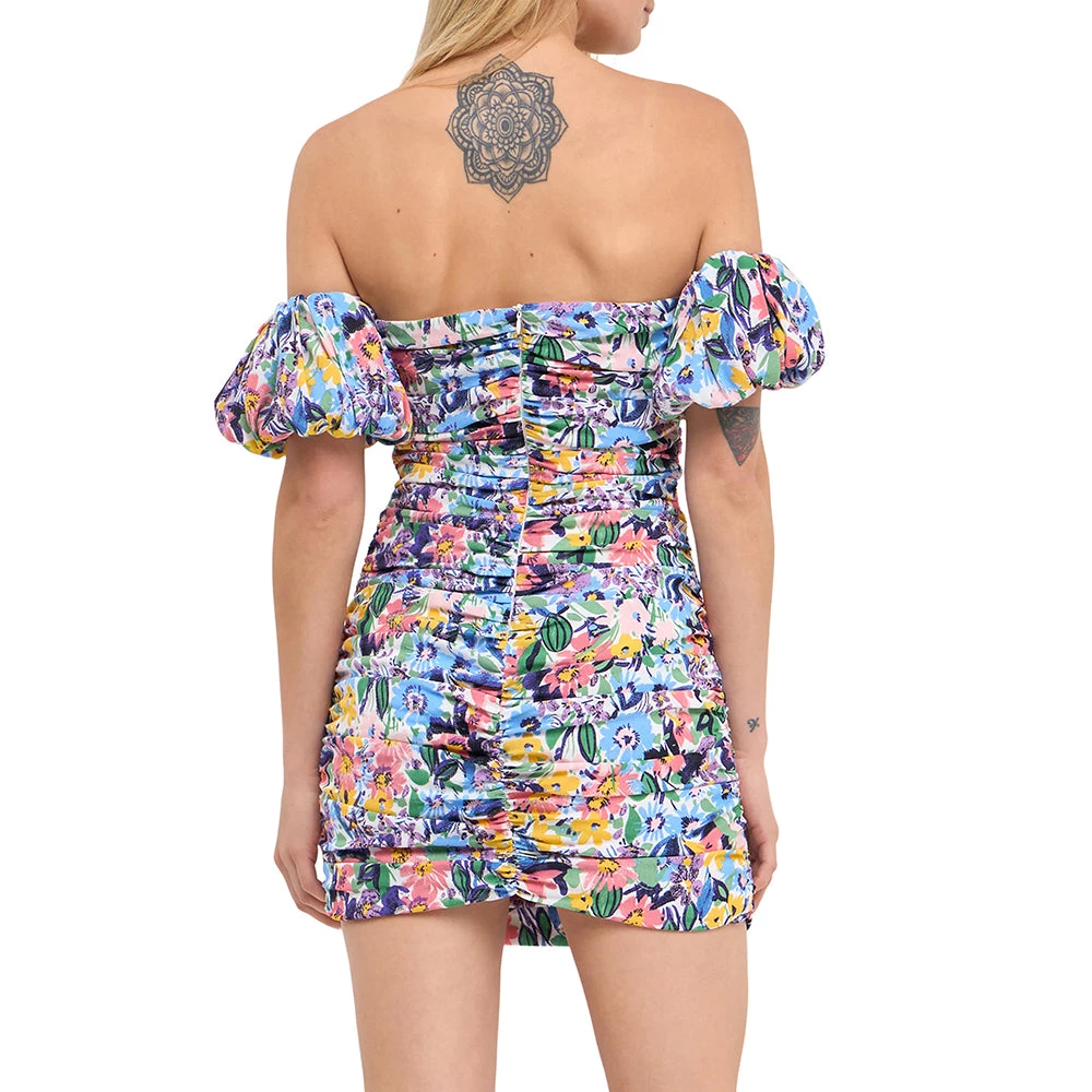 Best deal ⌛ ENDLESS ROSE 👩 women Floral Off the Shoulder Ruched Mini 👗 Dress 🎉 1 Best deal ⌛ ENDLESS ROSE 👩 women Floral Off the Shoulder Ruched Mini 👗 Dress 🎉