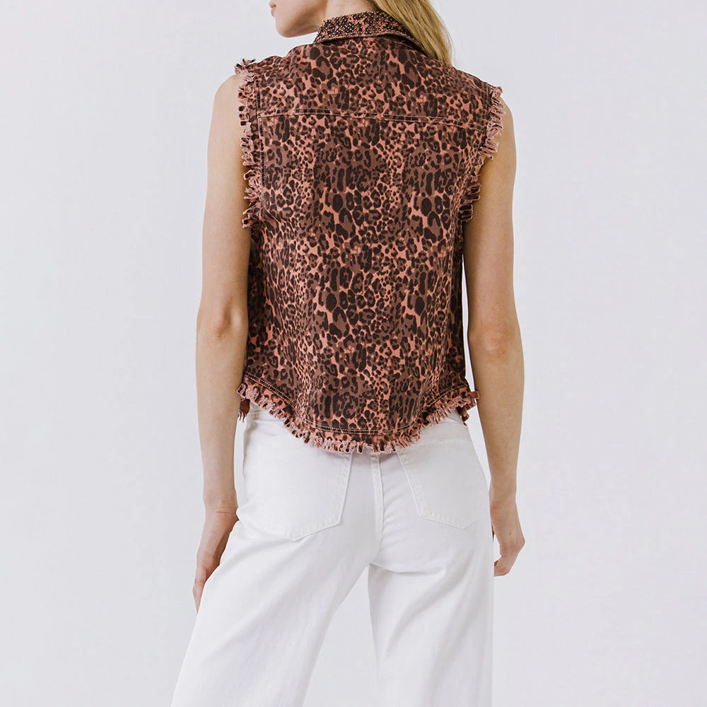 Flash Sale โ๏ธ ENDLESS ROSE ๐ฉ women Animal Print Vest ๐งจ 3 Flash Sale โ๏ธ ENDLESS ROSE ๐ฉ women Animal Print Vest ๐งจ - Image 3