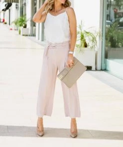 Best reviews of โค๏ธ Kut From The Kloth ๐ฉ women Luna High Waist Trouser in Blush ๐