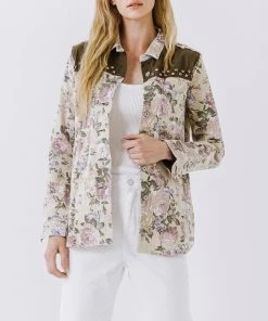 Top 10 ๐ ENDLESS ROSE ๐ฉ women Floral jacket ๐