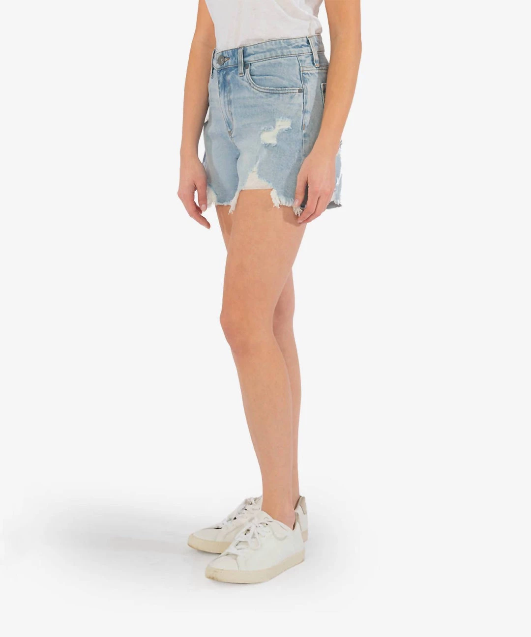 Coupon ✔️ Kut From The Kloth 👩 women Jane High Rise Short Fray Hem in Consistent 🤩 2 Coupon ✔️ Kut From The Kloth 👩 women Jane High Rise Short Fray Hem in Consistent 🤩 - Image 2