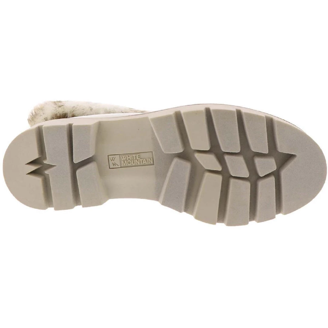 Best Pirce 💯 White Mountain Glamorous 👩 Womens Faux Leather Faux Fur Combat & Lace-up 🥾 Boots 🔔 3 Best Pirce 💯 White Mountain Glamorous 👩 Womens Faux Leather Faux Fur Combat & Lace-up 🥾 Boots 🔔 - Image 3