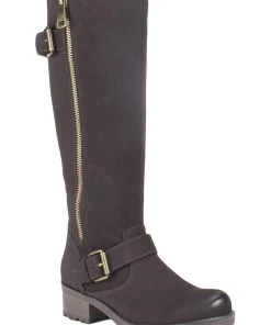 Discount โ White Mountain Blackbird ๐ฉ Womens Faux Leather Zipper Knee-High ๐ฅพ Boots โจ