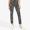 Coupon 😀 Kut From The Kloth 👩 women Reese Ankle Straight Leg Pant in Black/Charcoal 🛒