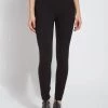 Coupon 😀 Lysse 👩 women Flattering Cotton Legging in Black 🔔