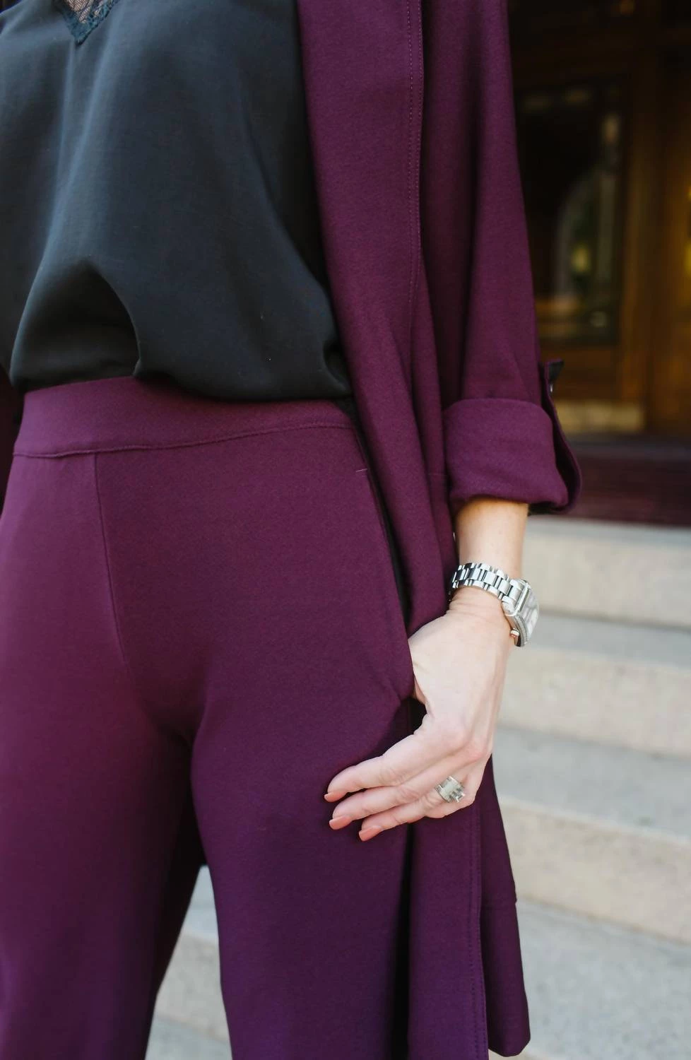 Flash Sale β¨ Lysse π© women Dorsey Pant in Fig π 3 Flash Sale β¨ Lysse π© women Dorsey Pant in Fig π - Image 3