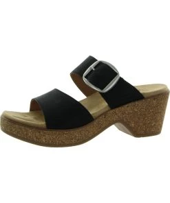 Discount ⌛ White Mountain Copious 👩 Womens Heel Platform Wedge 🩴 Sandals 🔔