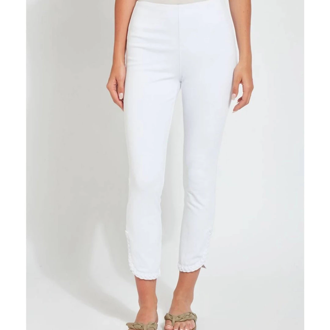 Flash Sale ๐คฉ Lysse ๐ฉ women Happy Hour Braided Pant in White ๐งจ 1 Flash Sale ๐คฉ Lysse ๐ฉ women Happy Hour Braided Pant in White ๐งจ