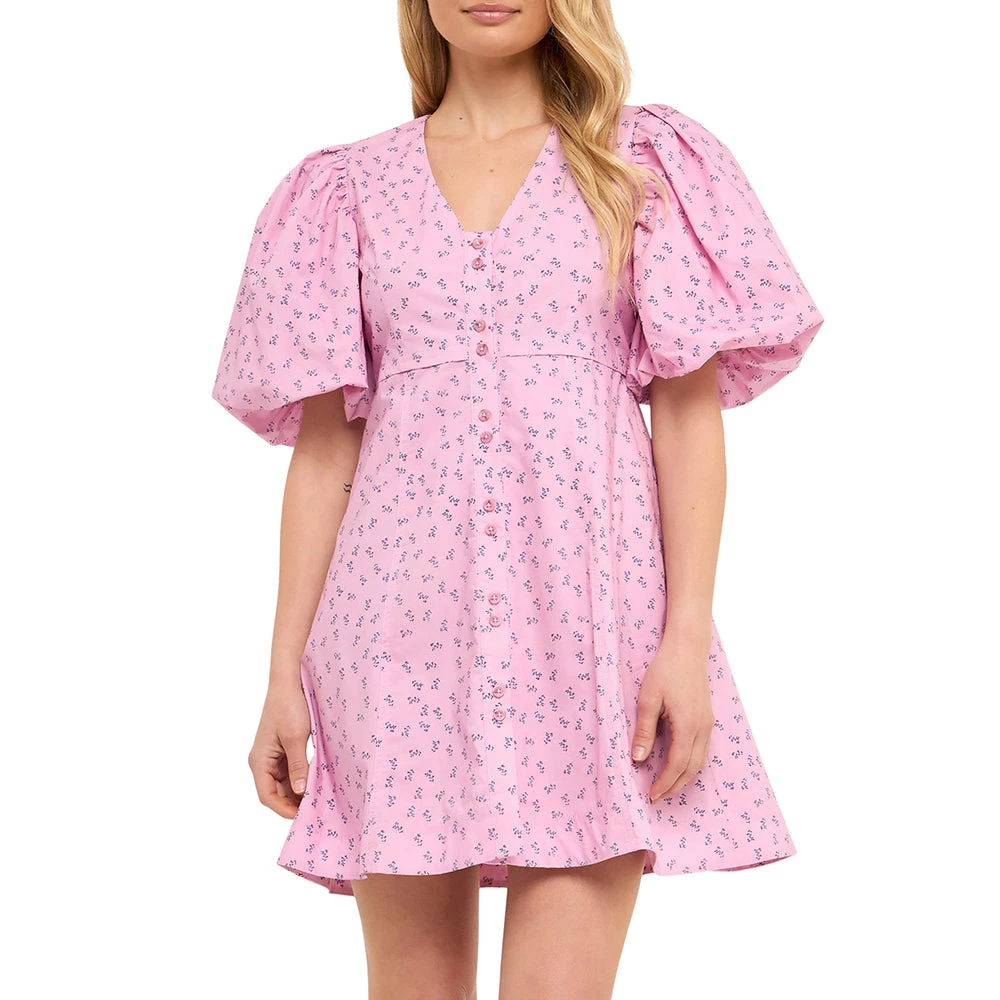 Coupon 😀 ENDLESS ROSE 👩 women Floral Print Mini 👗 Dress with Button Detail ⭐ 1 Coupon 😀 ENDLESS ROSE 👩 women Floral Print Mini 👗 Dress with Button Detail ⭐