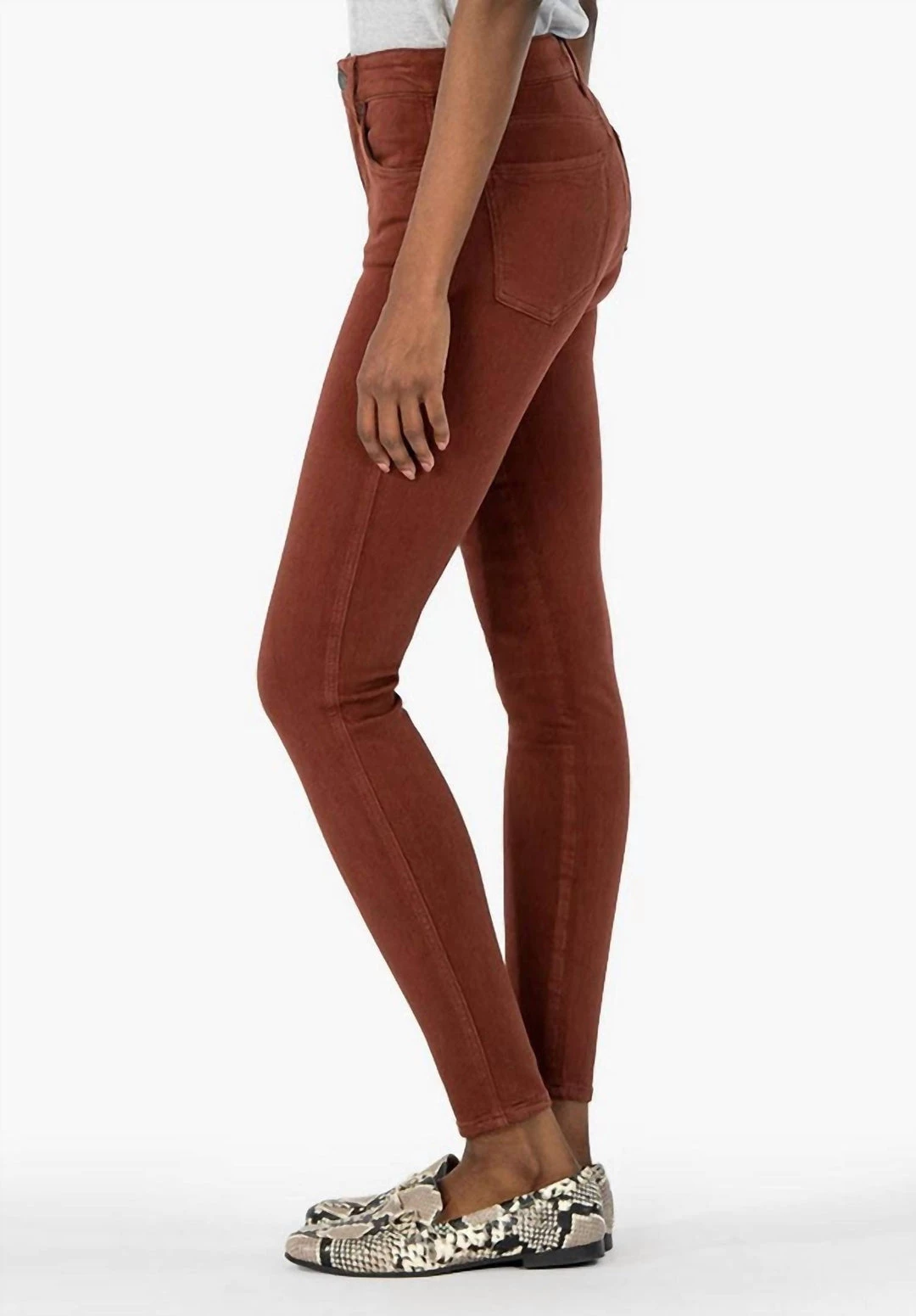 Brand new ✔️ Kut From The Kloth 👩 women Mia High Rise Fab Ab Slim Fit Skinny Jean in Nutmeg 🤩 2 Brand new ✔️ Kut From The Kloth 👩 women Mia High Rise Fab Ab Slim Fit Skinny Jean in Nutmeg 🤩 - Image 2