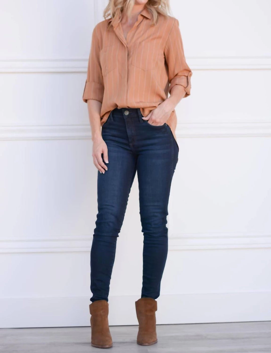 Cheapest π Kut From The Kloth π© women Mia High Rise Fab Ab Slim Fit Skinny Jean in Dark Blue β 1 Cheapest π Kut From The Kloth π© women Mia High Rise Fab Ab Slim Fit Skinny Jean in Dark Blue β