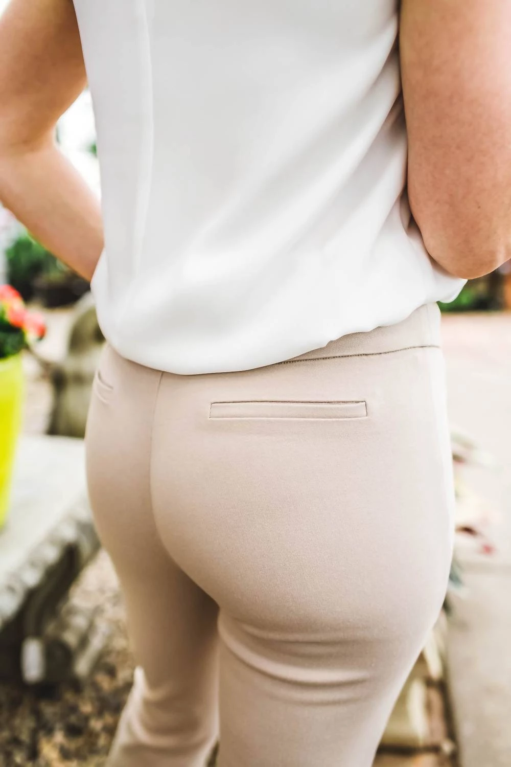 Best Sale 𧨠Lysse π© women Tate Low Rise Ankle Trouser in Champagne π 2 Best Sale 𧨠Lysse π© women Tate Low Rise Ankle Trouser in Champagne π - Image 2