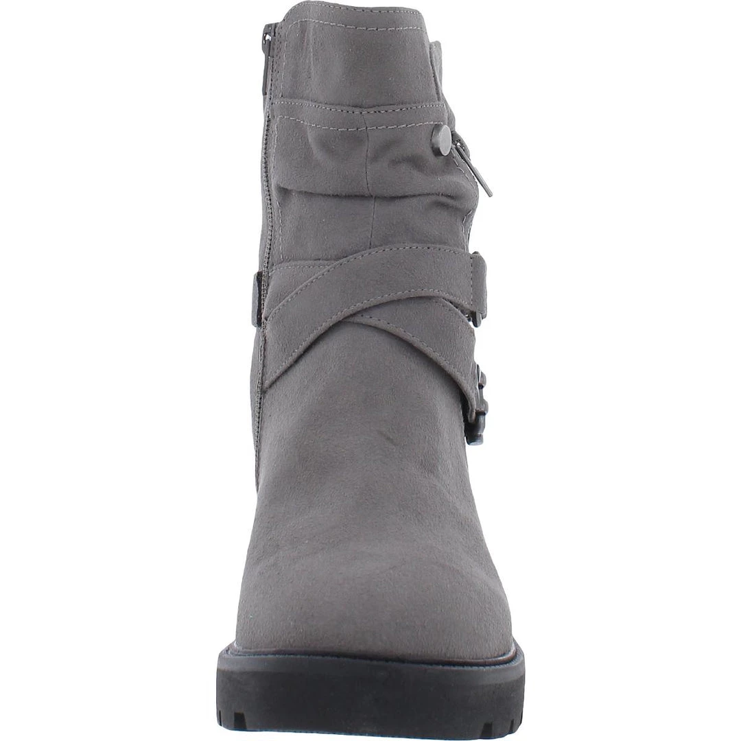 New โ๏ธ White Mountain Daily ๐ฉ Womens Round Toe Embellished Mid-Calf ๐ฅพ Boots ๐งจ 2 New โ๏ธ White Mountain Daily ๐ฉ Womens Round Toe Embellished Mid-Calf ๐ฅพ Boots ๐งจ - Image 2