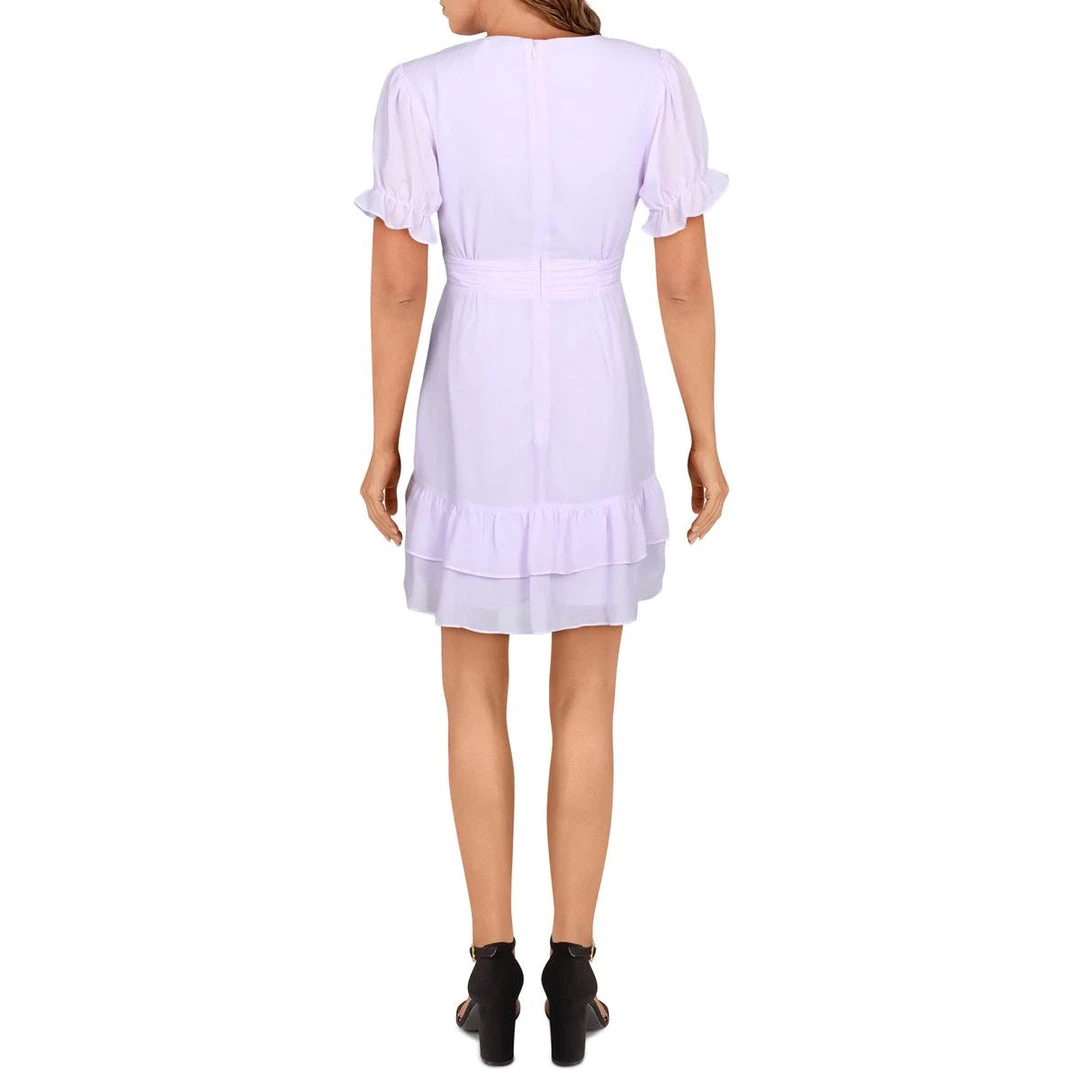 Cheapest ✨ Endless Rose 👩 Womens Ruffled Ruched Mini 👗 Dress 🎁 3 Cheapest ✨ Endless Rose 👩 Womens Ruffled Ruched Mini 👗 Dress 🎁 - Image 3