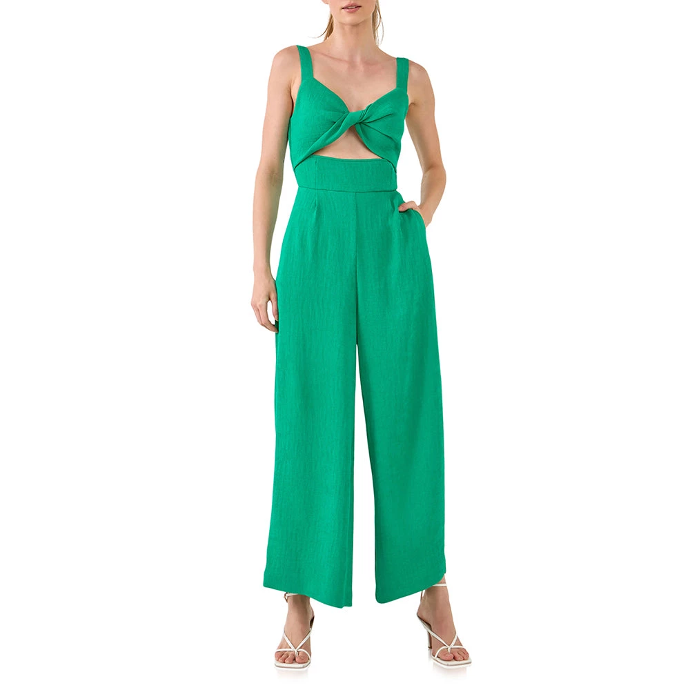 Wholesale 😉 ENDLESS ROSE 👩 women Soft Touch Plisse Twist Jumpsuit ✨ 1 Wholesale 😉 ENDLESS ROSE 👩 women Soft Touch Plisse Twist Jumpsuit ✨