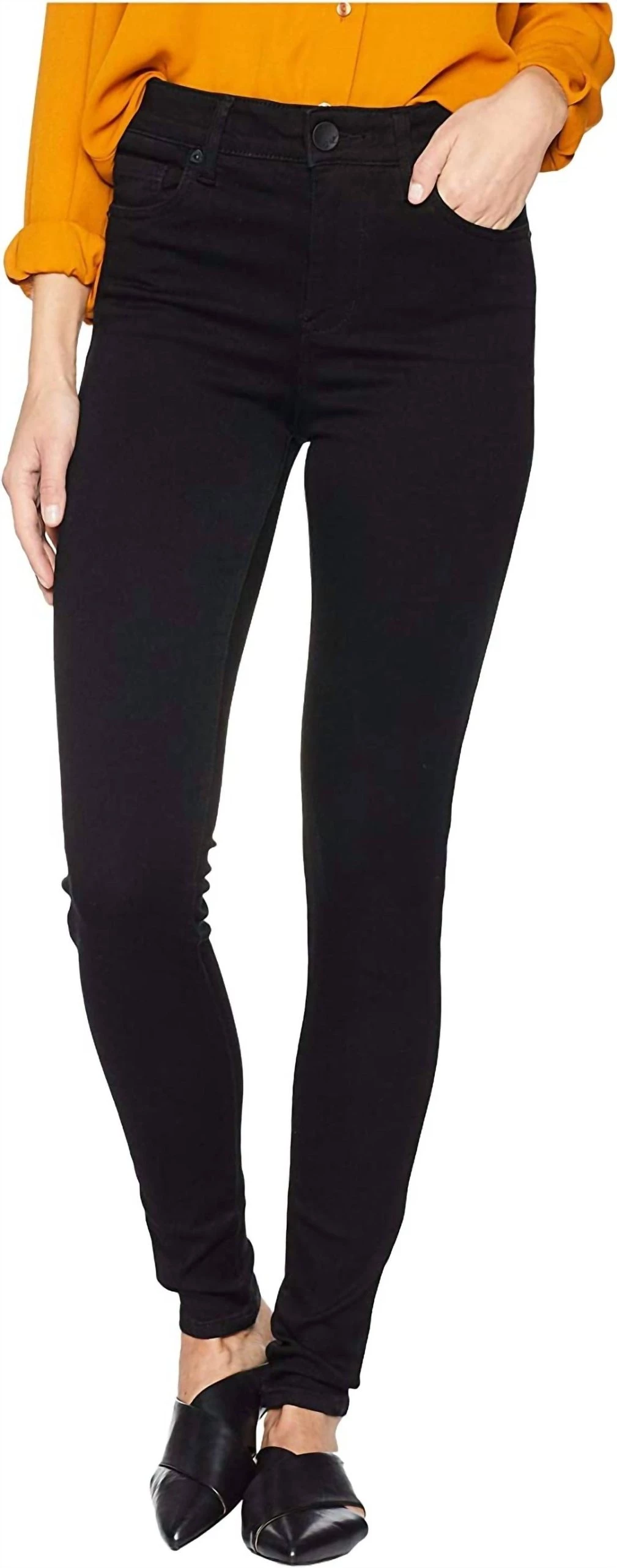 Promo π Kut From The Kloth π© women Mia High Rise Faux Leather Skinnies Denim in Black π₯° 1 Promo π Kut From The Kloth π© women Mia High Rise Faux Leather Skinnies Denim in Black π₯°