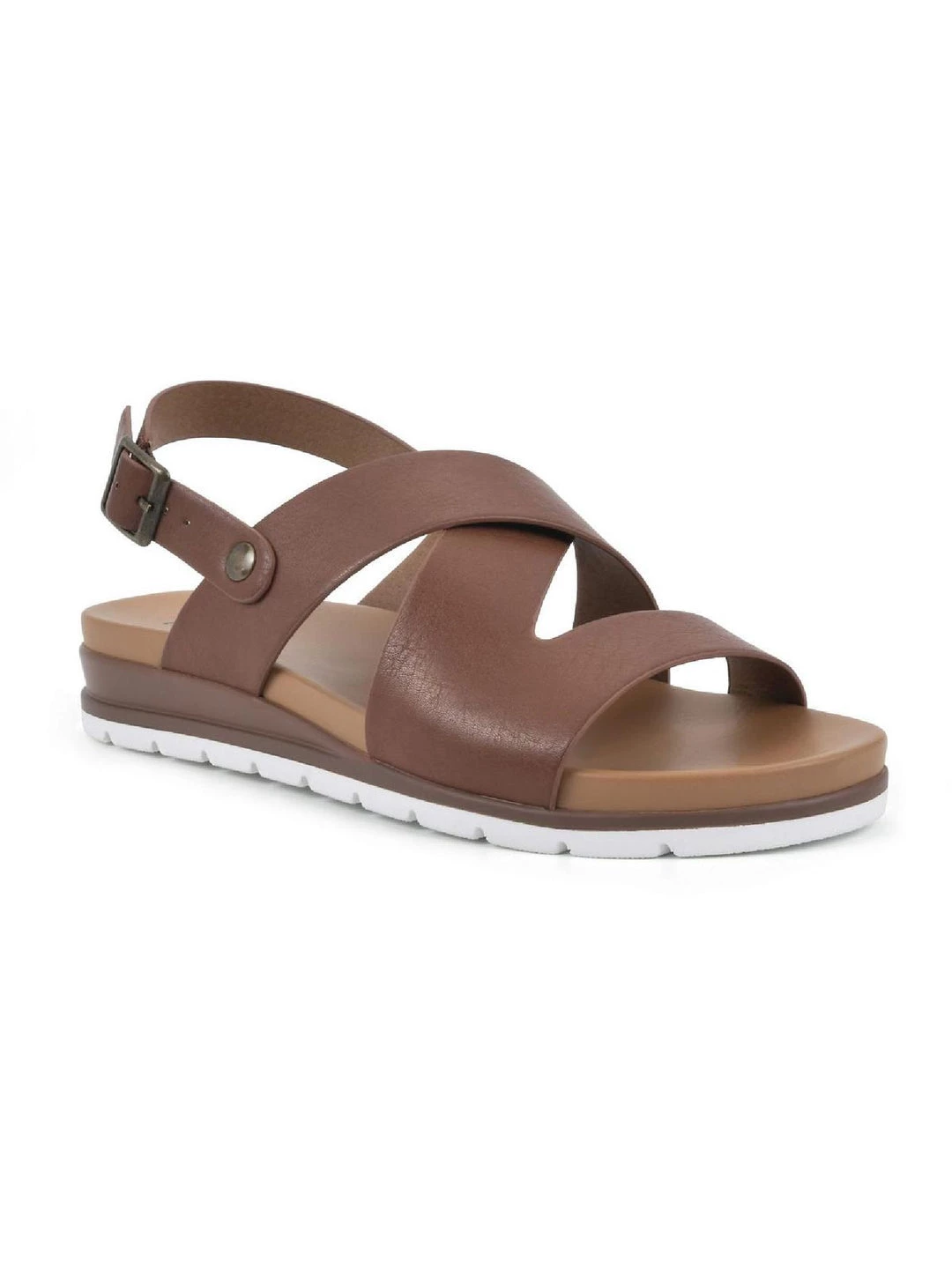 Discount ✔️ White Mountain Discover 👩 Womens Leather Footbed 🩴 Sandals 💯 5 Discount ✔️ White Mountain Discover 👩 Womens Leather Footbed 🩴 Sandals 💯 - Image 5