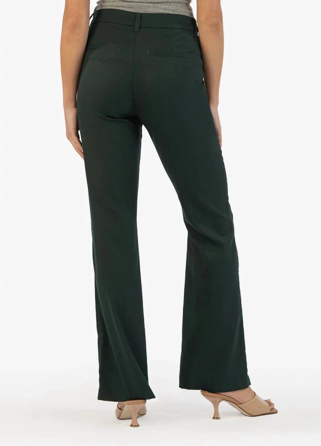 New ๐ฅ Kut From The Kloth ๐ฉ women Ana Flare Trouser in Deep Green ๐ฏ 2 New ๐ฅ Kut From The Kloth ๐ฉ women Ana Flare Trouser in Deep Green ๐ฏ - Image 2