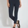 Hot Sale ✔️ Lysse 👩 women Denim Cuffed Crop Jean in Indigo ⌛