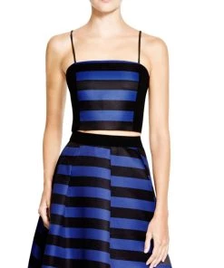 Top 10 🔥 Endless Rose 👩 Womens Striped Spaghetti Straps Crop Top 🎁