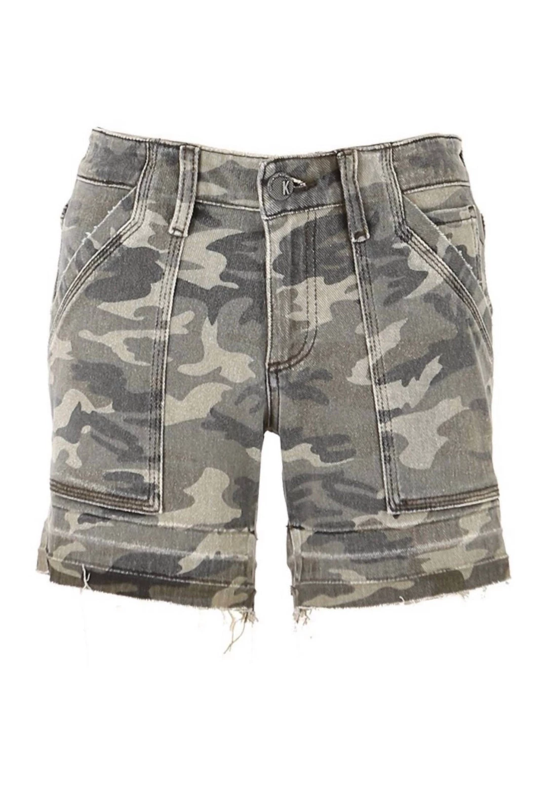 Deals 🎁 Kut From The Kloth 👩 women Alice Camo Short in Olive/Grey 😉 2 Deals 🎁 Kut From The Kloth 👩 women Alice Camo Short in Olive/Grey 😉 - Image 2
