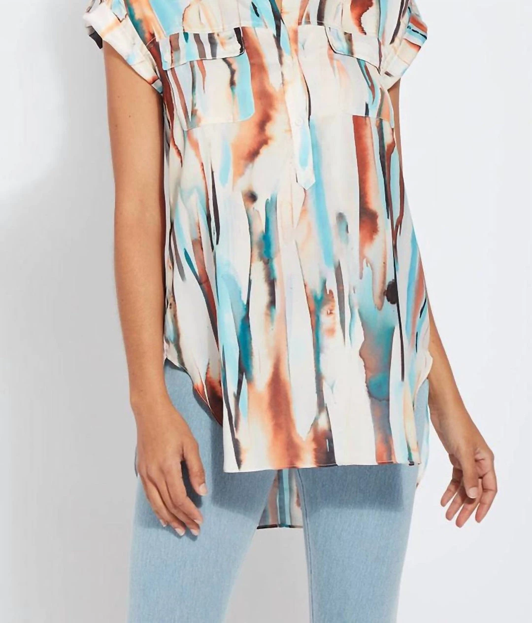 Wholesale ๐ฏ Lysse ๐ฉ women Sand Castle Pull On ๐ Shirt in Hangout ๐ 1 Wholesale ๐ฏ Lysse ๐ฉ women Sand Castle Pull On ๐ Shirt in Hangout ๐