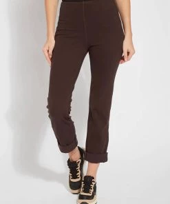 Brand new ✨ Lysse 👩 women Boyfriend Denim Pant in Double Espresso 🎁