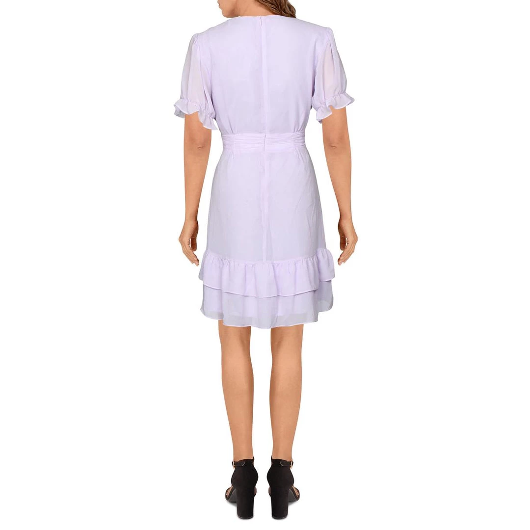 Cheapest ✨ Endless Rose 👩 Womens Ruffled Ruched Mini 👗 Dress 🎁 2 Cheapest ✨ Endless Rose 👩 Womens Ruffled Ruched Mini 👗 Dress 🎁 - Image 2