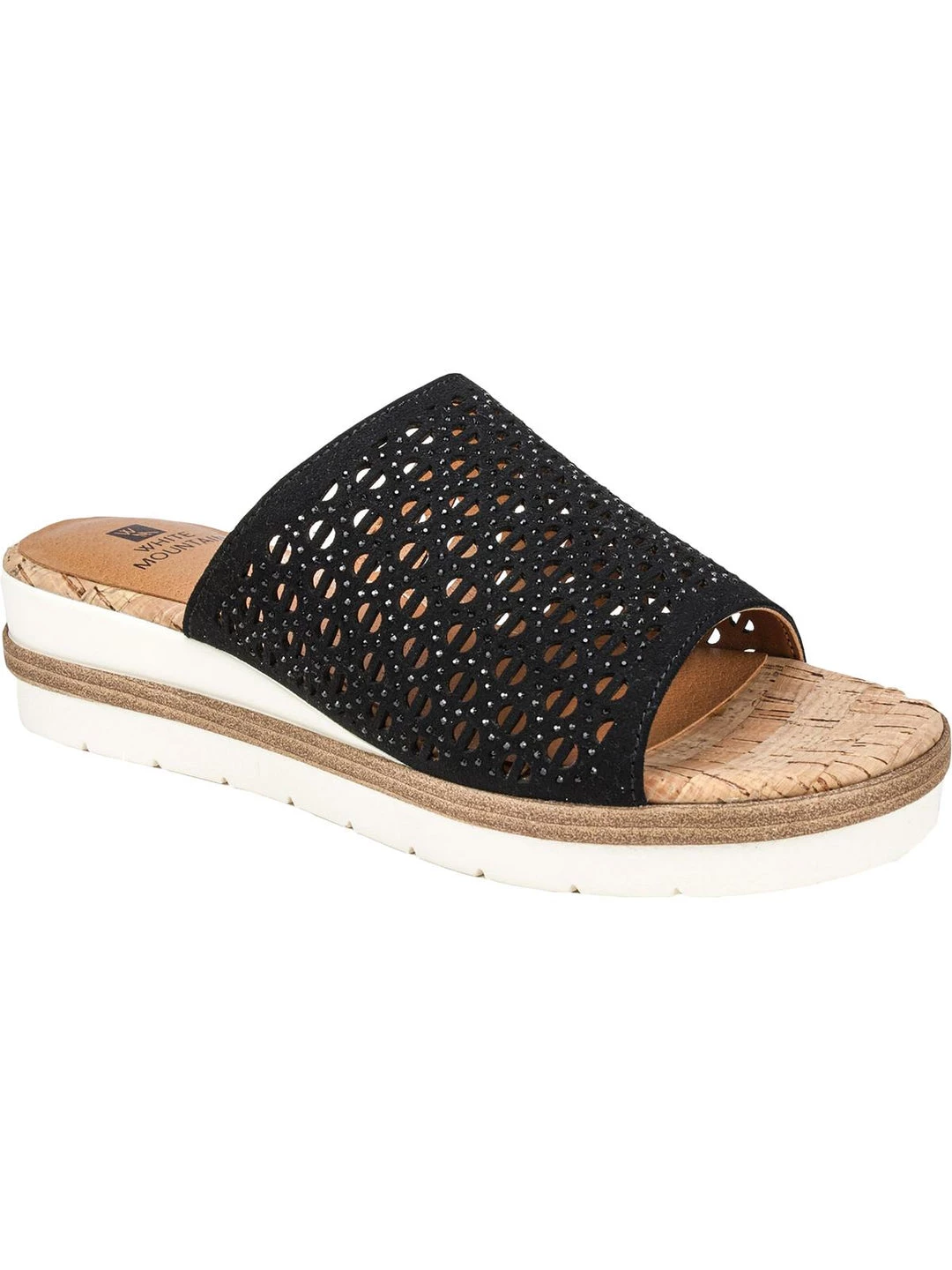 Budget ๐ White Mountain Natasha ๐ฉ Womens Slip On Open Toe Wedge ๐ฉด Sandals ๐ 2 Budget ๐ White Mountain Natasha ๐ฉ Womens Slip On Open Toe Wedge ๐ฉด Sandals ๐ - Image 2