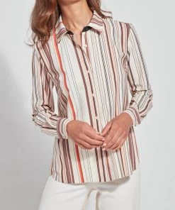 Top 10 🛒 Lysse 👩 women Roll Tab Connie Top In Desert Multistripe 🌟 -White Mountain Shop 73b17520942542c4a3eb8ac17b7c54f9 1080x