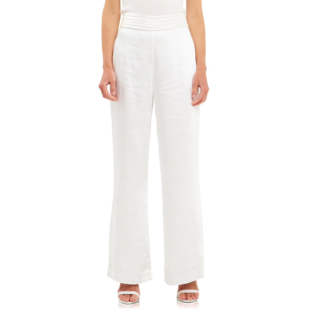 Promo ✔️ ENDLESS ROSE 👩 women Satin Tuxedo Wide Leg Trousers 👍 1 Promo ✔️ ENDLESS ROSE 👩 women Satin Tuxedo Wide Leg Trousers 👍