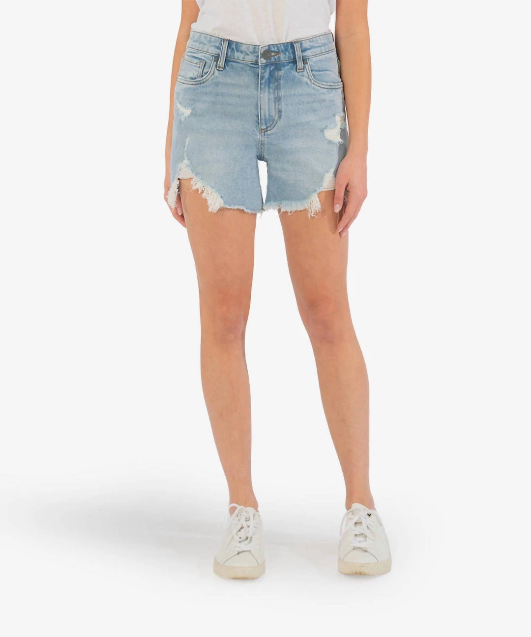 Coupon ✔️ Kut From The Kloth 👩 women Jane High Rise Short Fray Hem in Consistent 🤩 1 Coupon ✔️ Kut From The Kloth 👩 women Jane High Rise Short Fray Hem in Consistent 🤩