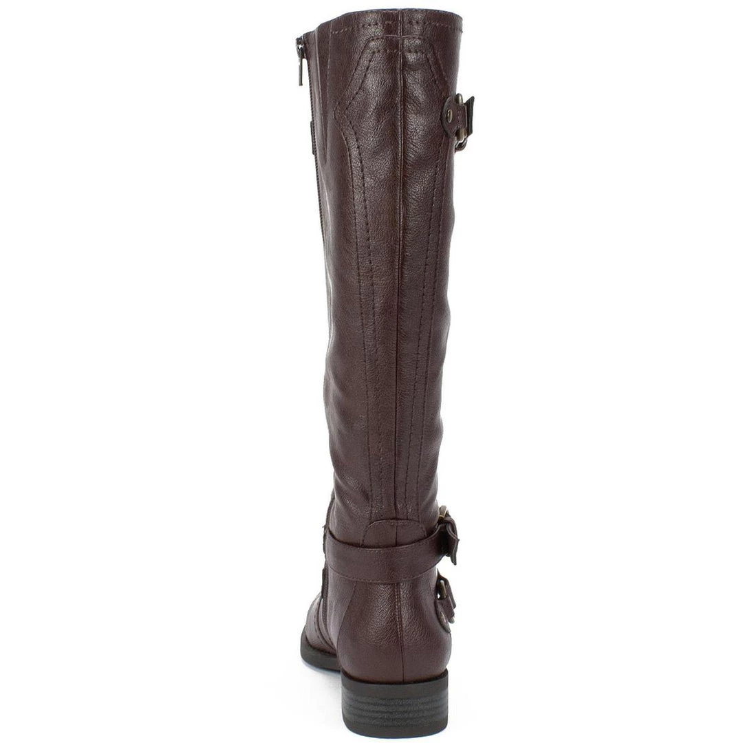 Best Pirce ๐ White Mountain LOYAL ๐ฉ Womens Wide Calf Faux Leather Knee-High ๐ฅพ Boots ๐ 3 Best Pirce ๐ White Mountain LOYAL ๐ฉ Womens Wide Calf Faux Leather Knee-High ๐ฅพ Boots ๐ - Image 3