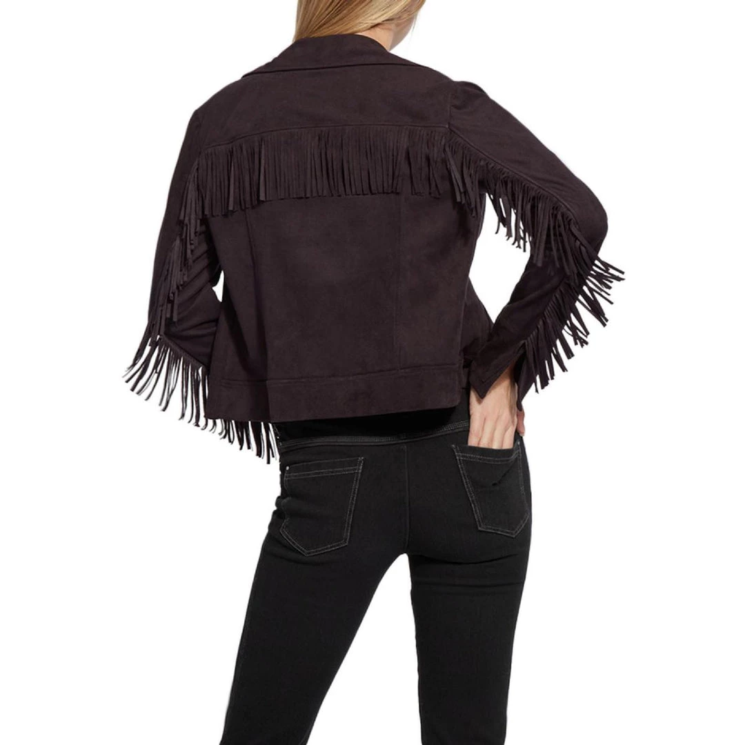 Top 10 💯 Lysse 👩 Womens Fringe Asymmetric Motorcycle Jacket 🎉 2 Top 10 💯 Lysse 👩 Womens Fringe Asymmetric Motorcycle Jacket 🎉 - Image 2