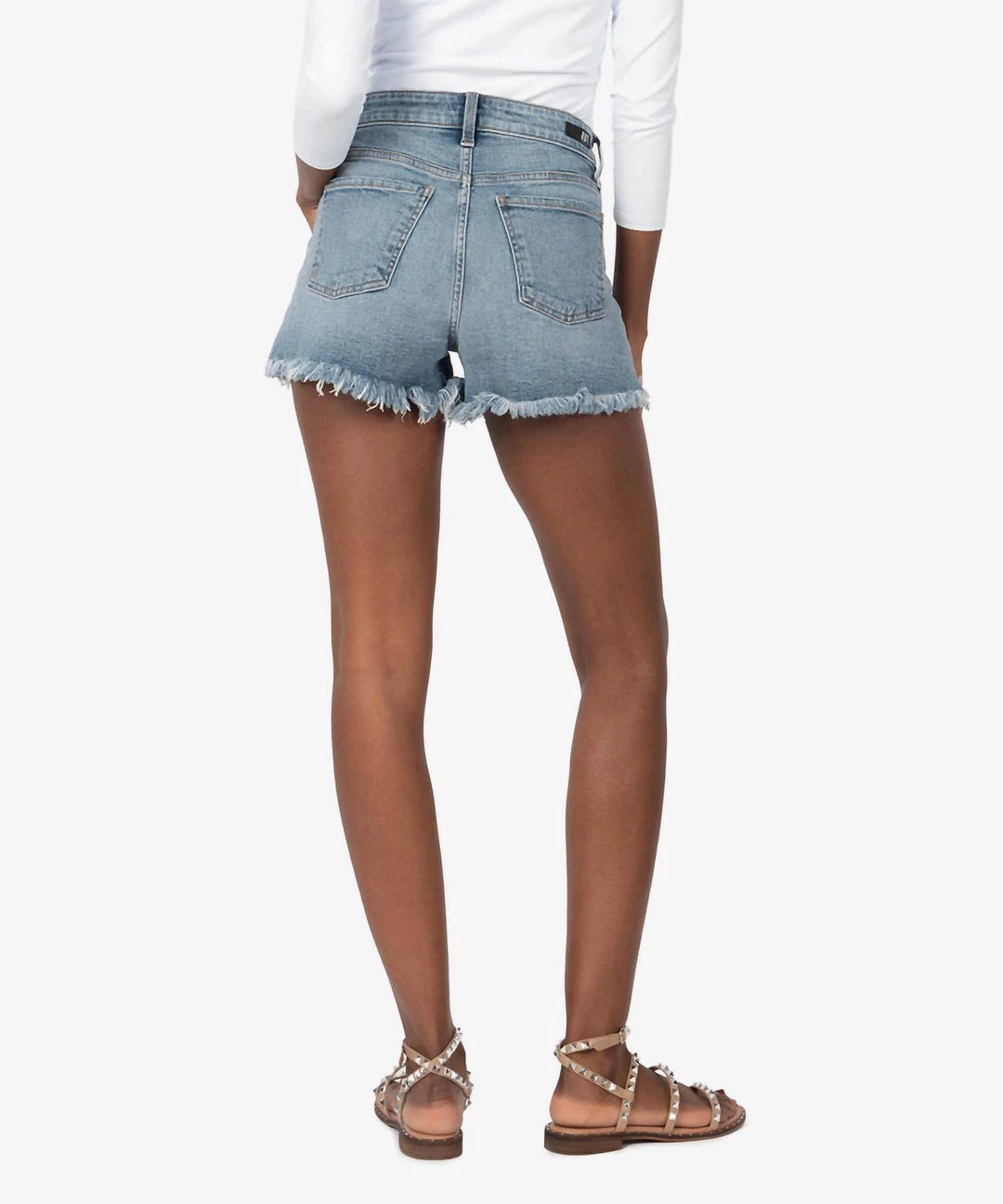 Flash Sale 😍 Kut From The Kloth 👩 women Jane High Rise Shorts in Medium Wash 👏 3 Flash Sale 😍 Kut From The Kloth 👩 women Jane High Rise Shorts in Medium Wash 👏 - Image 3