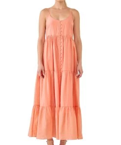 Outlet 👍 ENDLESS ROSE 👩 women Button Detail Tiered Midi 👗 Dress 🥰 -White Mountain Shop 8b409e469c704200b8df38884b69f533 b7c50220 b446 47e1 9a13 6c5d4ddc4537 1080x