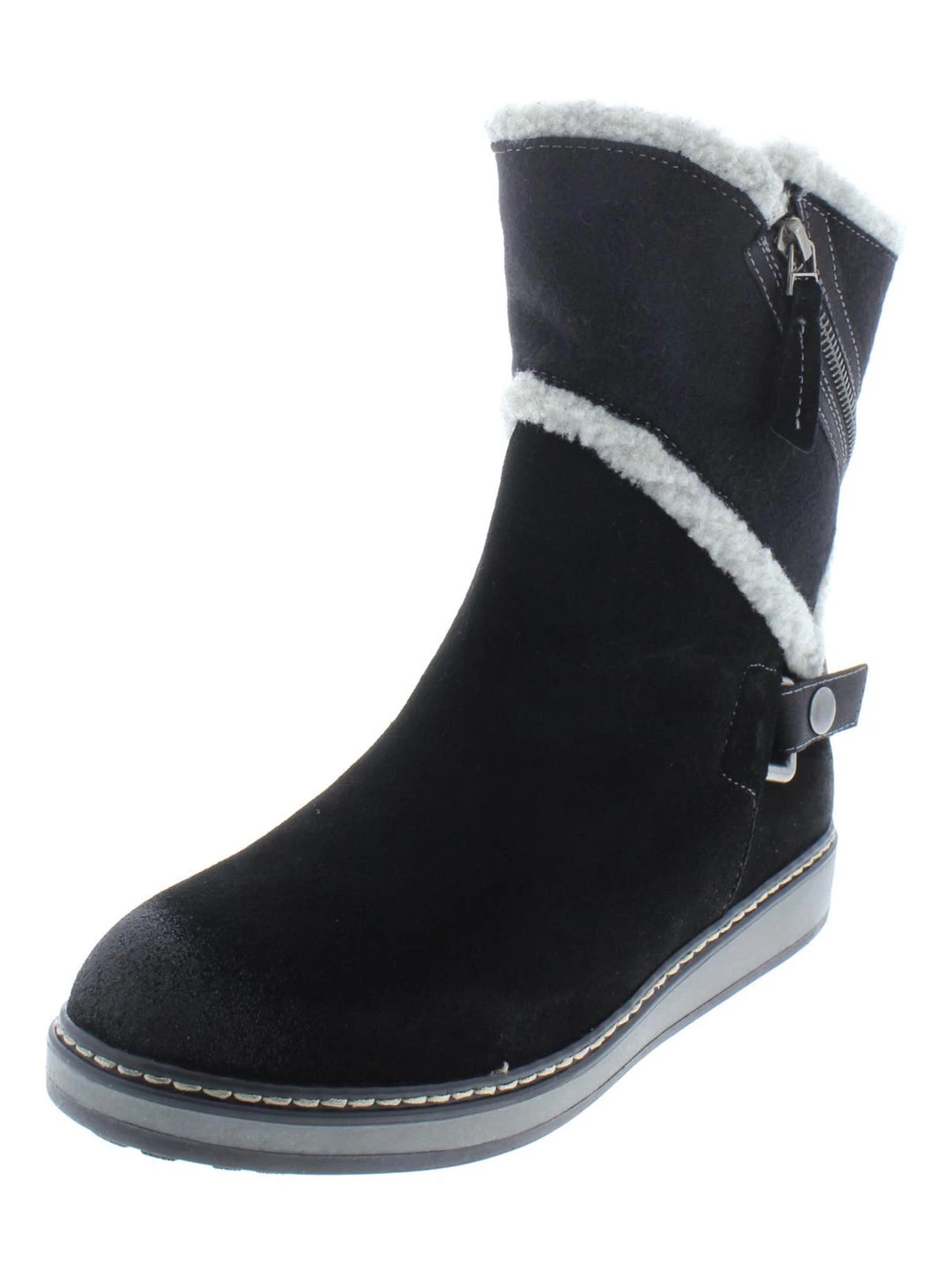 Budget ⌛ White Mountain Teague 👩 Womens Suede Booties Winter 🥾 Boots ✨ 3 Budget ⌛ White Mountain Teague 👩 Womens Suede Booties Winter 🥾 Boots ✨ - Image 3