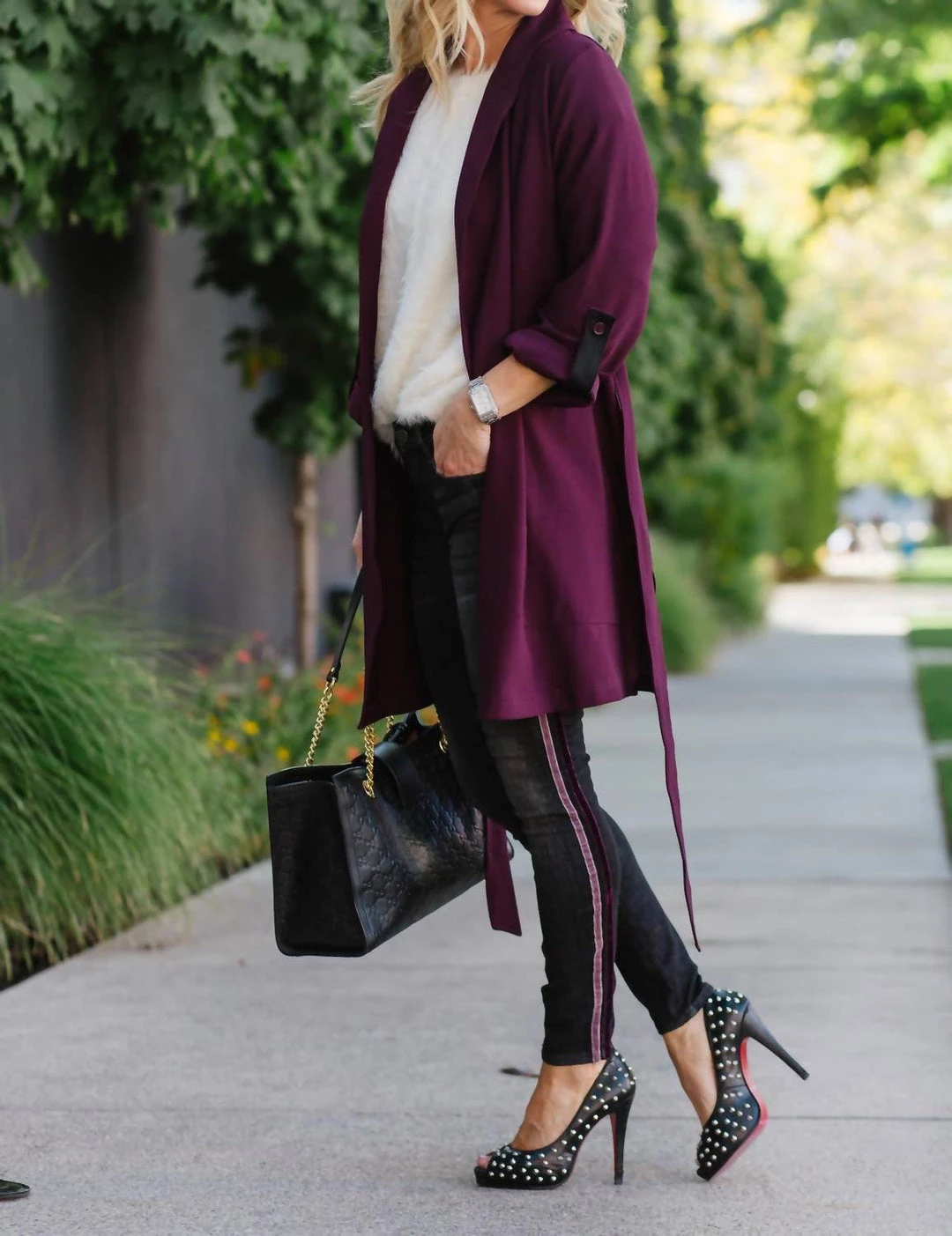 Brand new π Lysse π© women Pearl Trench π§₯ Coat in Fig π― 1 Brand new π Lysse π© women Pearl Trench π§₯ Coat in Fig π―