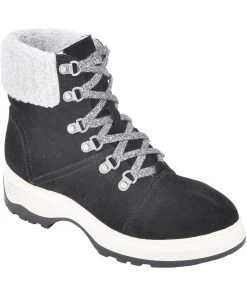 Coupon 🛒 White Mountain Bravo 👩 Womens Faux Fur Lined Faux Fur Combat & Lace-up 🥾 Boots ✨