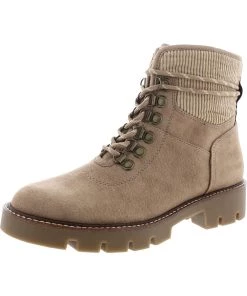 Buy ๐ฅฐ White Mountain Gaga ๐ฉ Womens Faux Suede Booties Combat & Lace-up ๐ฅพ Boots โญ