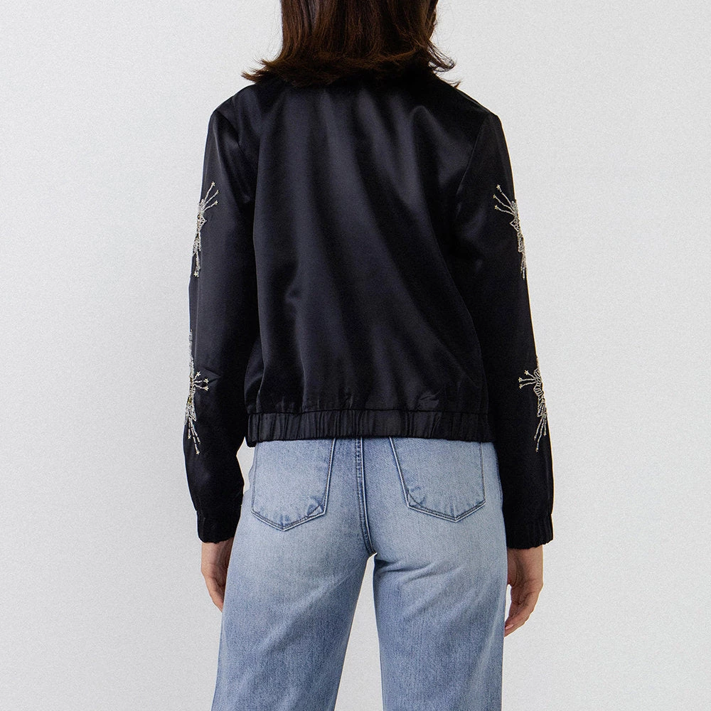 Brand new โจ ENDLESS ROSE ๐ฉ women Embellished Bomber Jacket ๐งจ 3 Brand new โจ ENDLESS ROSE ๐ฉ women Embellished Bomber Jacket ๐งจ - Image 3